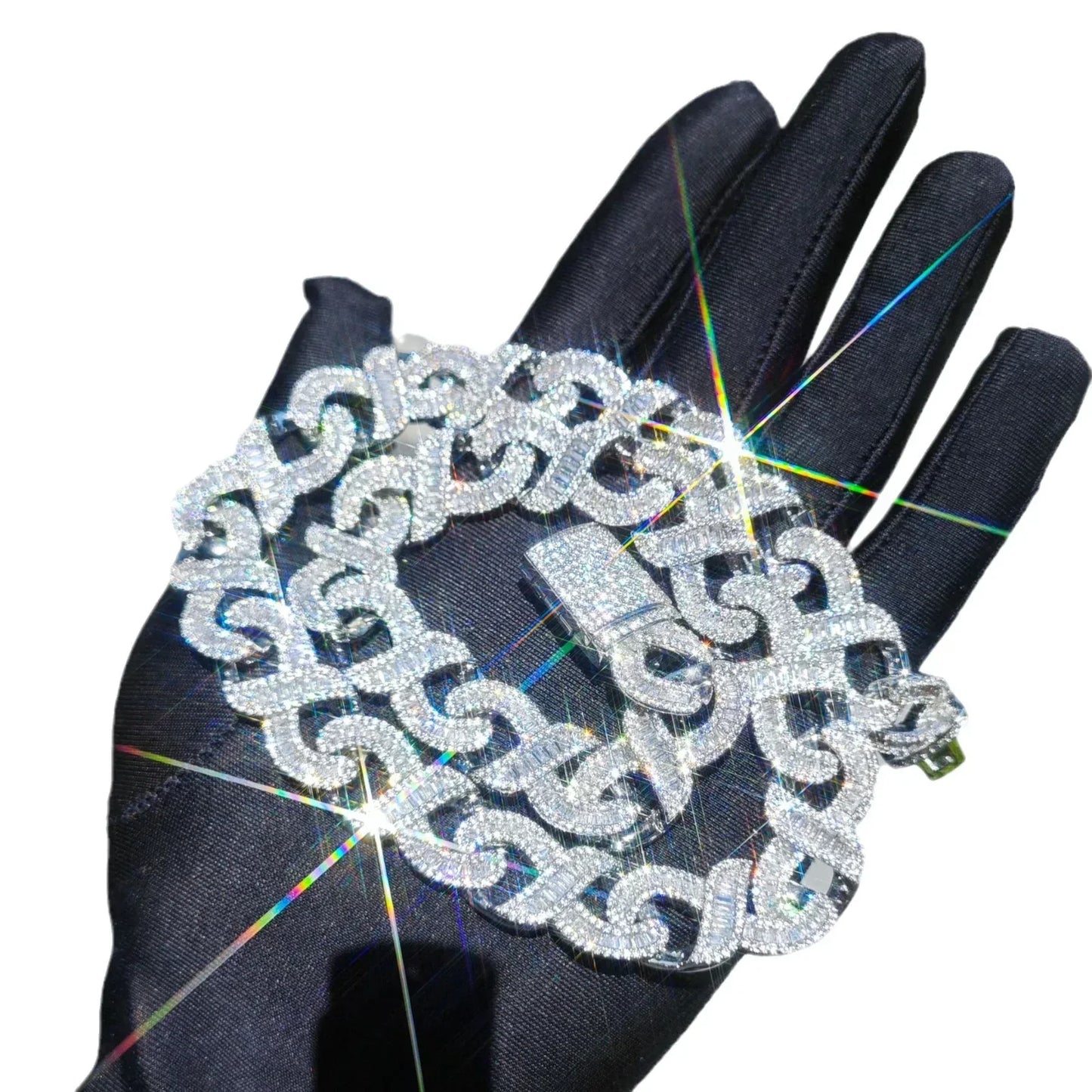 T-Shaped Zircon Necklace with Copper Setting | Unisex Street Style Jewelry – Caratix Jewelry - CaratixJewelry