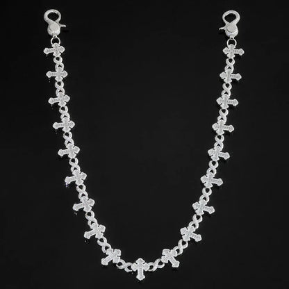 Iced Out Figure 8 Waist Chain Mixed Zircon Rapper Iced Out Chain Style for Women | Caratix Jewelry - CaratixJewelry
