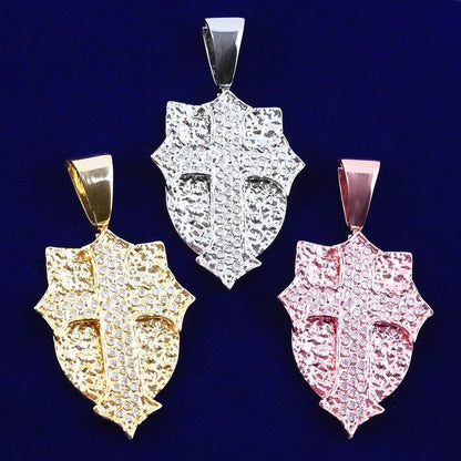 Women's Retro Hip Hop Necklace | Antique Finish Copper CZ Jewelry - CaratixJewelry