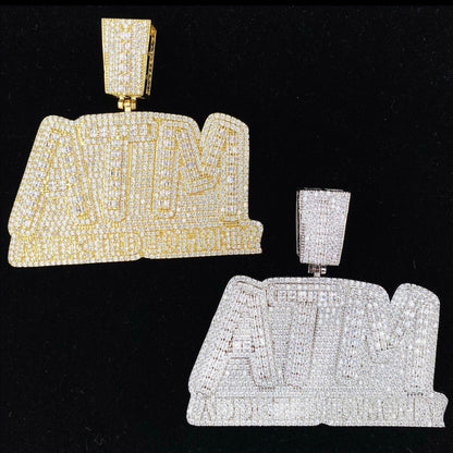 Women's "Addicted To Money" Necklace | Premium Copper CZ Cash Flow Jewelry - CaratixJewelry