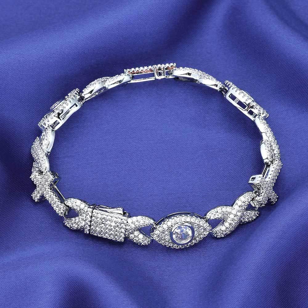 S925 Silver Moissanite Chain for Men Hip Hop Jewelry | Caratix Jewelry - CaratixJewelry