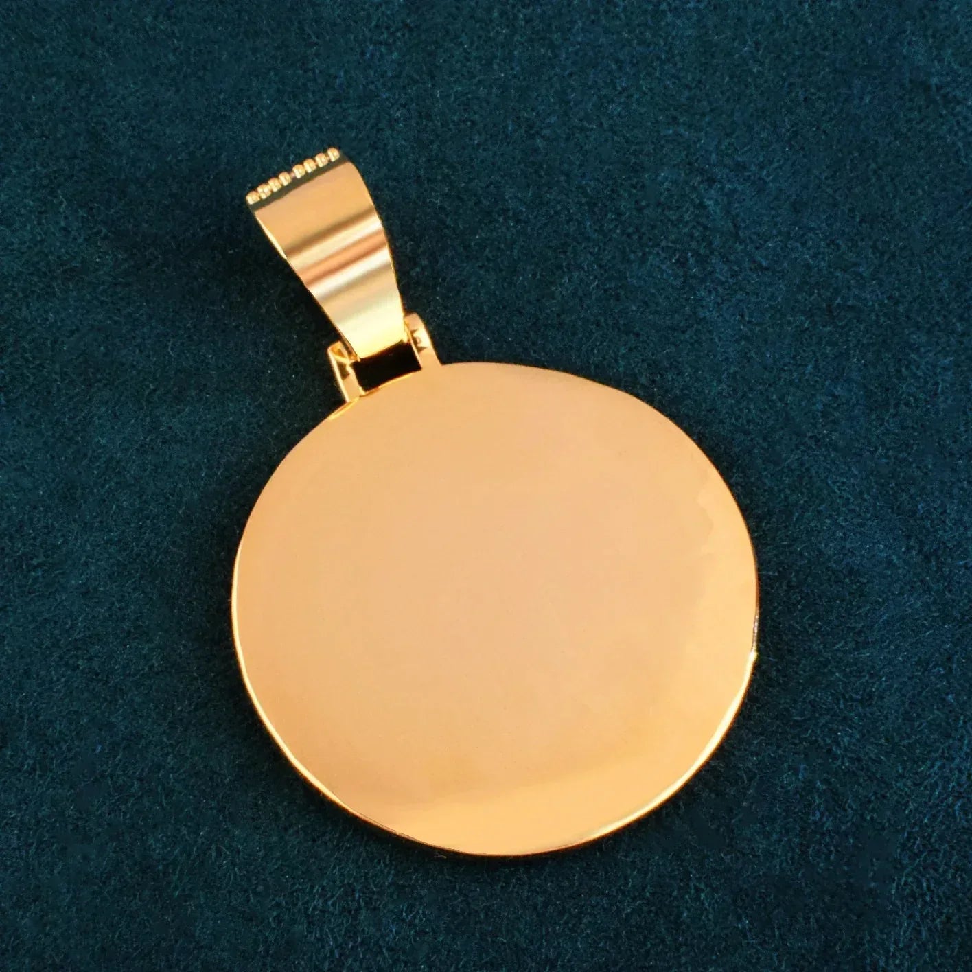 Epoxy Photo Pendant Necklace | Iced Out CZ Custom Picture Hip Hop DIY Jewelry - CaratixJewelry