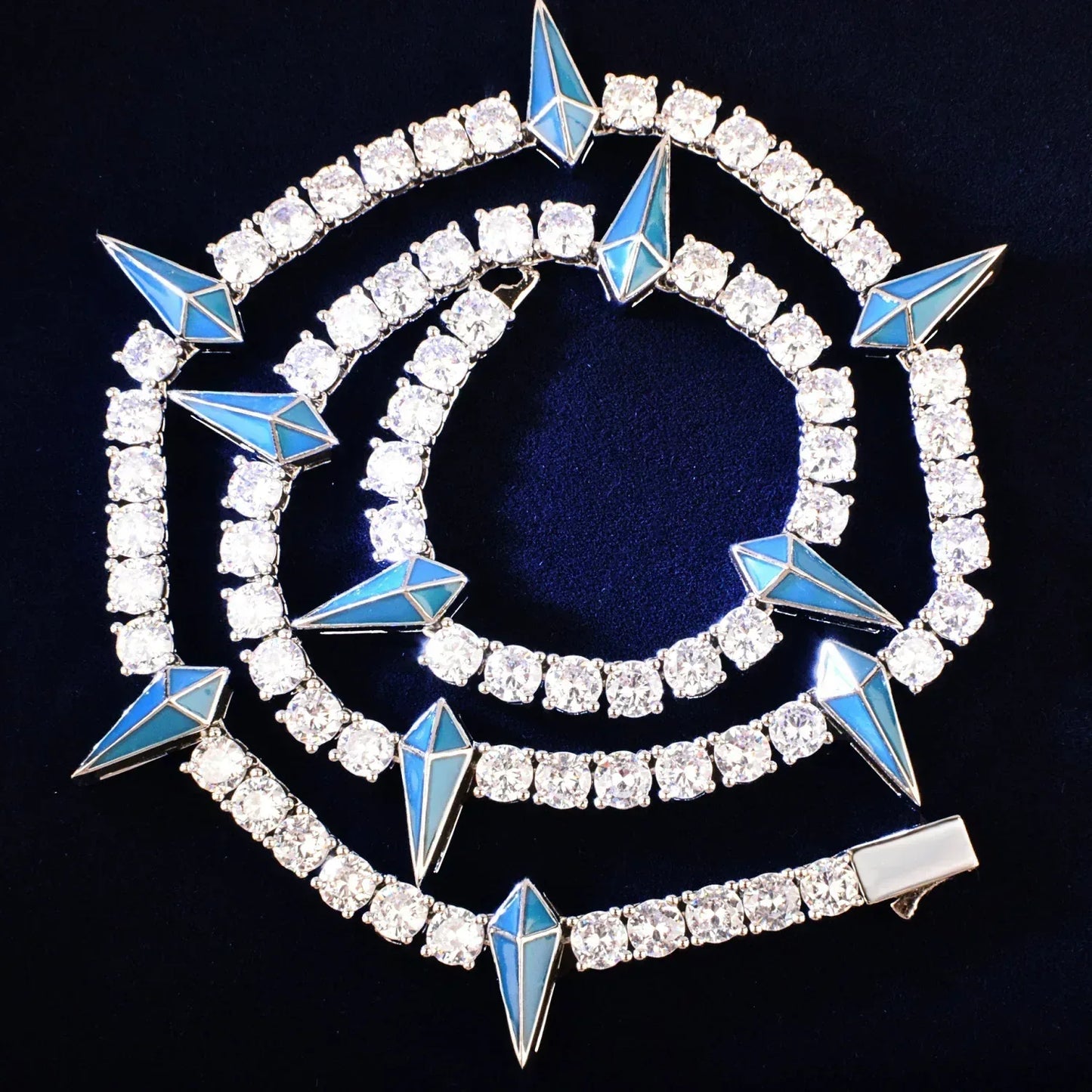 5mm Black Panther Style Chain Necklace with Zircon | Trendy Hip Hop Jewelry for Men | Caratix Jewelry - CaratixJewelry