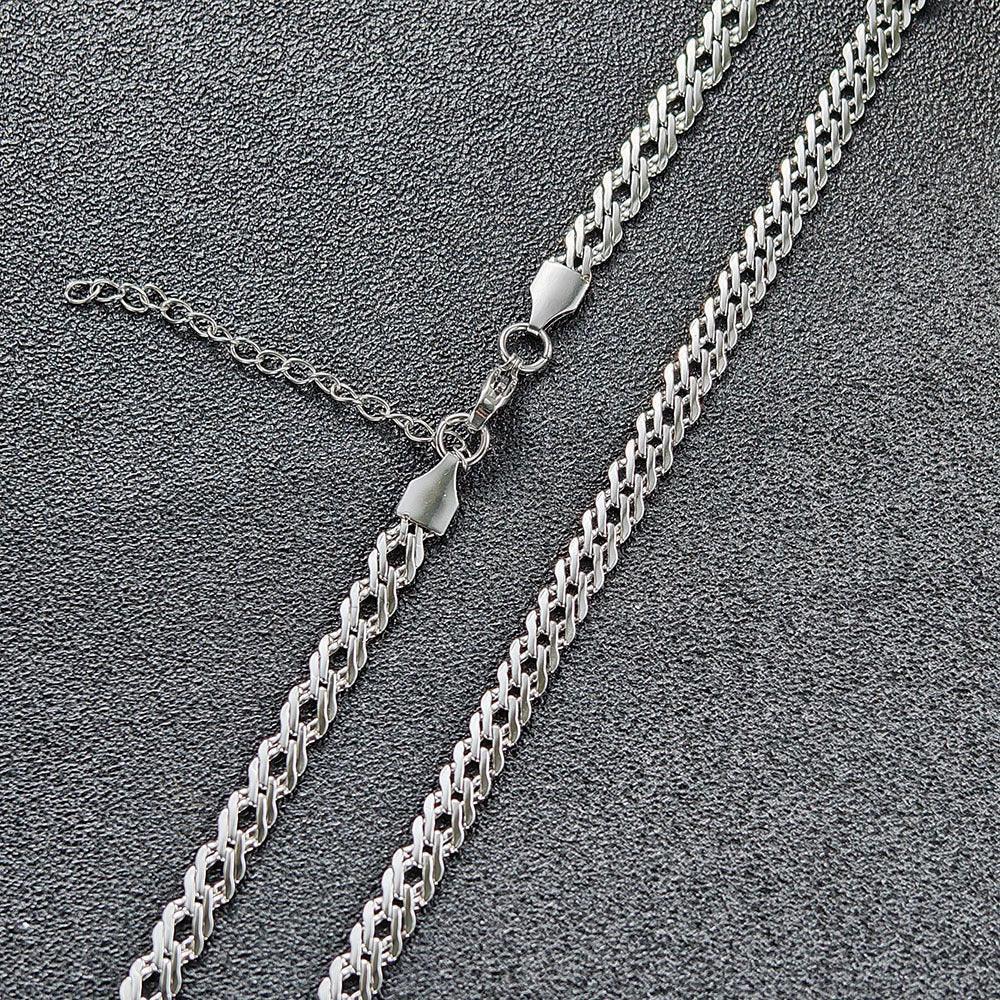 Custom 4mm Stainless Steel Keel Chain Hip Hop Jewelry for Men | Caratix - CaratixJewelry