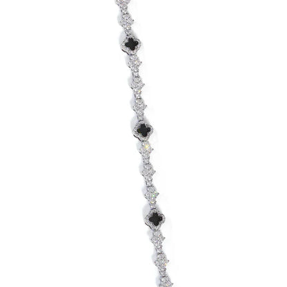 Airplane Motif Enamel Tennis Chain Necklace Zircon Bling Jewelry for Men & Women | Caratix Jewelry - CaratixJewelry