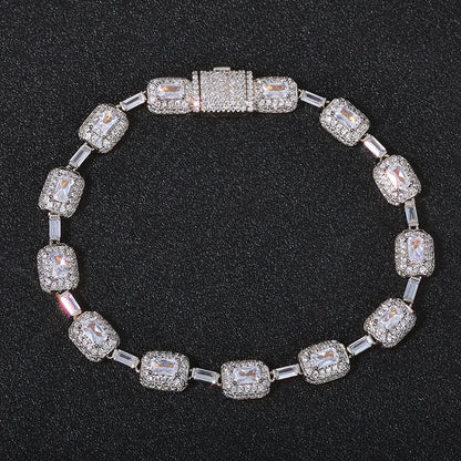 Emerald Zircon Colorful Gemstone Bracelet Luxury Jewelry for Women | Caratix Jewelry - CaratixJewelry