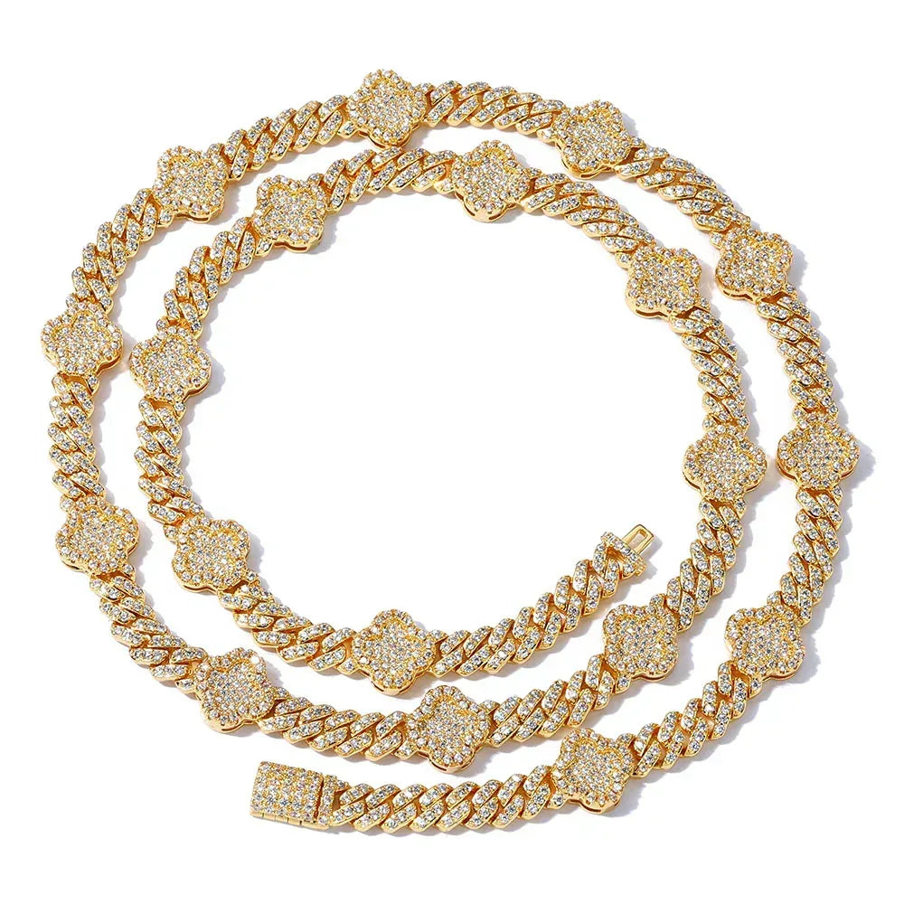 Custom 6mm Cuban Link Iced Out Chain for Rapper | Caratix Jewelry - CaratixJewelry