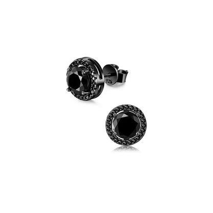 Premium Mens Sparkling Magnetic Studs - Sleek Minimalist Style