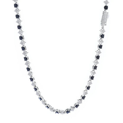 Custom 6mm 18K Gold Moissanite Star Chain | Men's High-End Hip Hop Bling | Caratix - CaratixJewelry