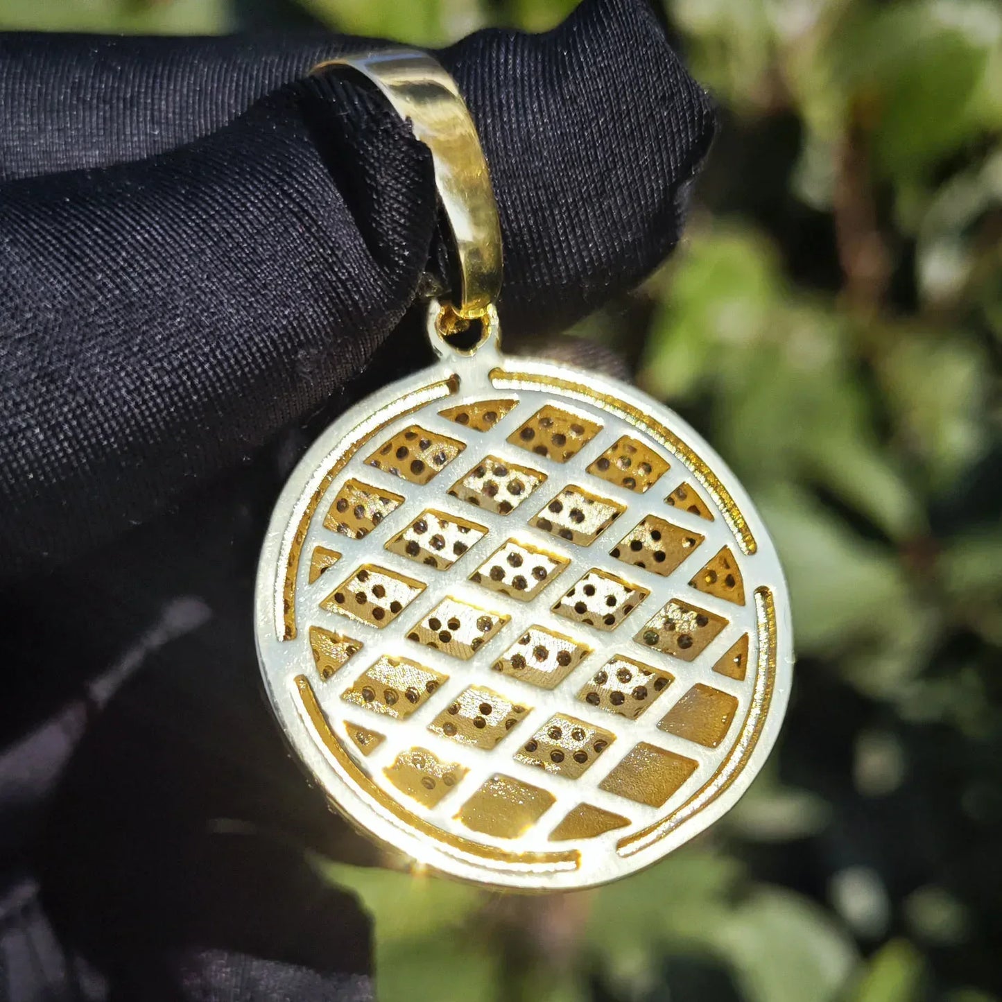 Iced Out Zombie Head Pendant Necklace – Hip Hop CZ Cartoon Jewelry for Men - CaratixJewelry