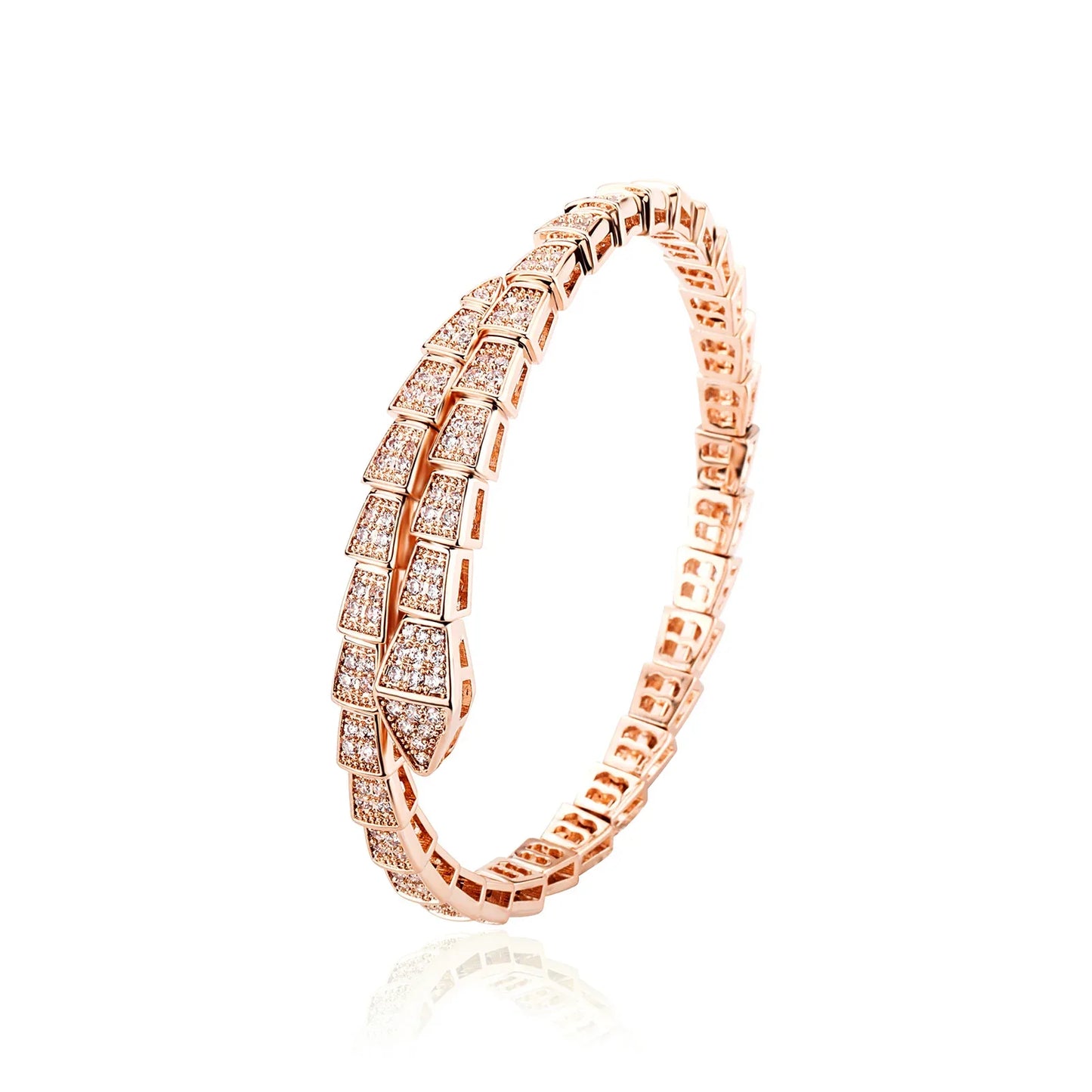 Mechanical Bone Joint Bracelet & Ring Set | Iced Out Skeleton Bling | Caratix