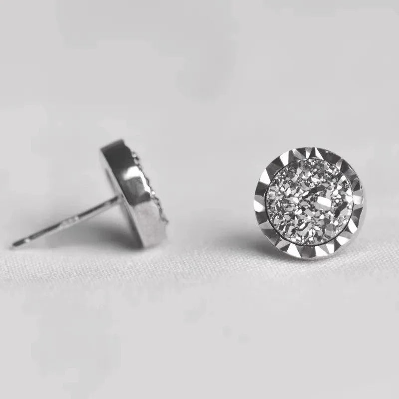 Premium Mens Sparkling Magnetic Studs - Sleek Minimalist Style