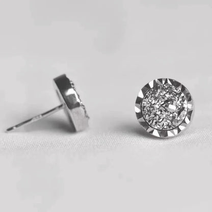 Premium Mens Sparkling Magnetic Studs - Sleek Minimalist Style