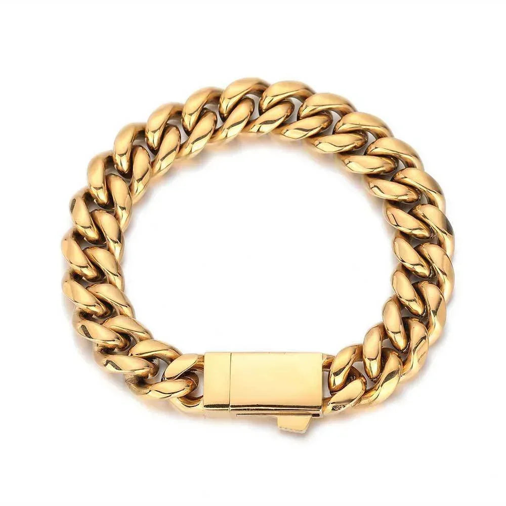 Stainless Steel Cuban Link Chain for Men | Caratix Jewelry - CaratixJewelry