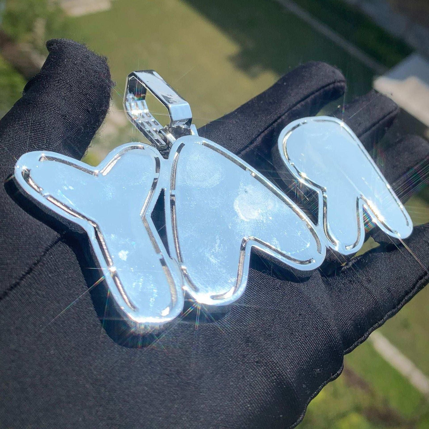 Custom Letter & Number Pendant | DIY Hip Hop Iced Out Personalized Necklace - CaratixJewelry