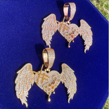 Men's Micro-Set CZ Hip Hop Jewelry | Premium Copper Streetwear Accessories - CaratixJewelry