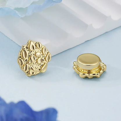 Irregular Starry Unicorn Magnetic Earrings - Vintage Silver