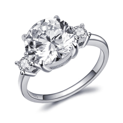 2026 Summer New S925 Silver 3ct Moissanite Ring | 3 Carat D Color VVS1 Solitaire | Caratix