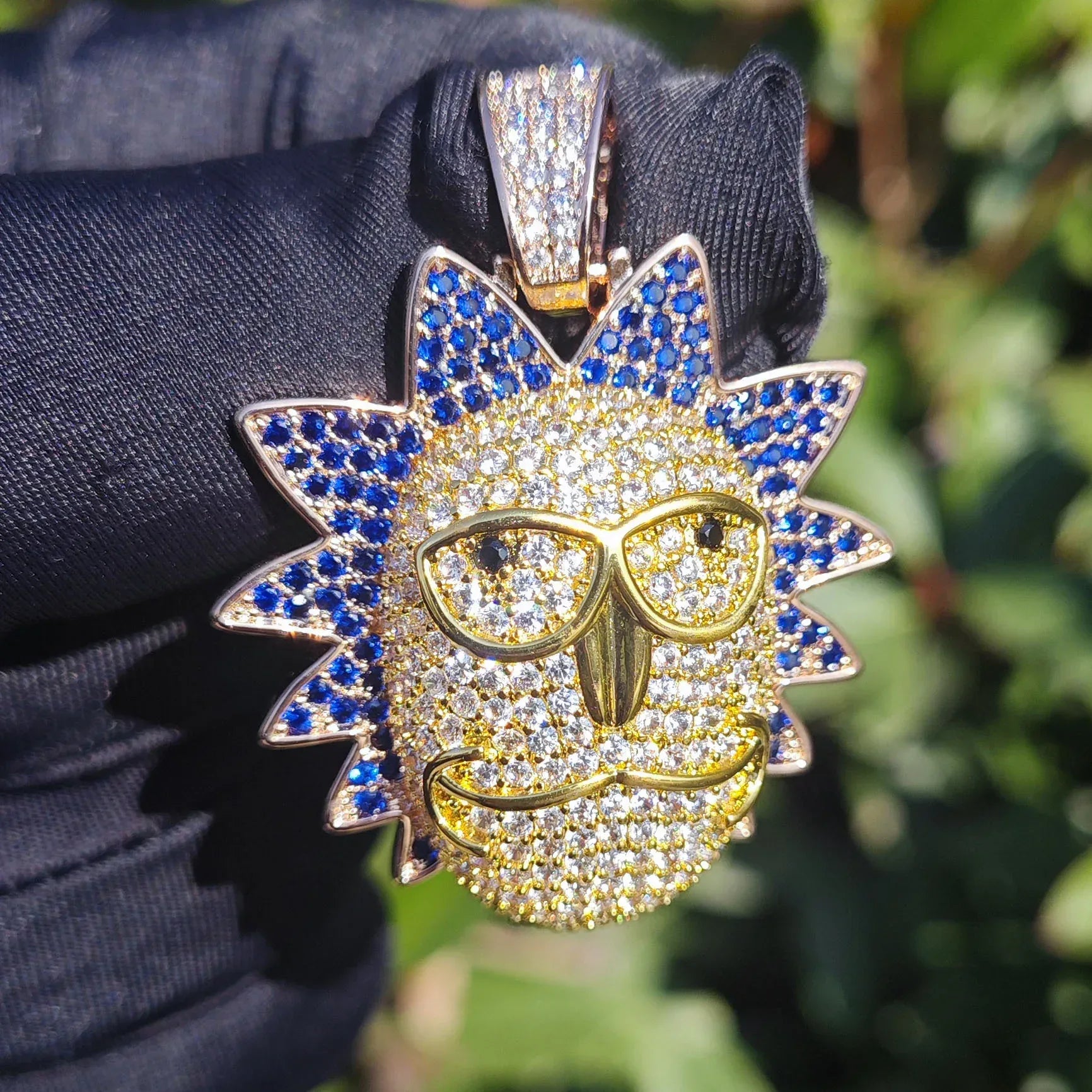 Anime Cartoon Pendant Necklace | Hip Hop Streetwear Trendy Unisex Jewelry - CaratixJewelry