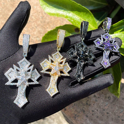Men's Opium Style Gothic Necklace | Y2K Punk Grunge Jewelry | Caratix - CaratixJewelry