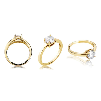 D Color VVS1 Moissanite Ring | S925 Sterling Silver | Caratix
