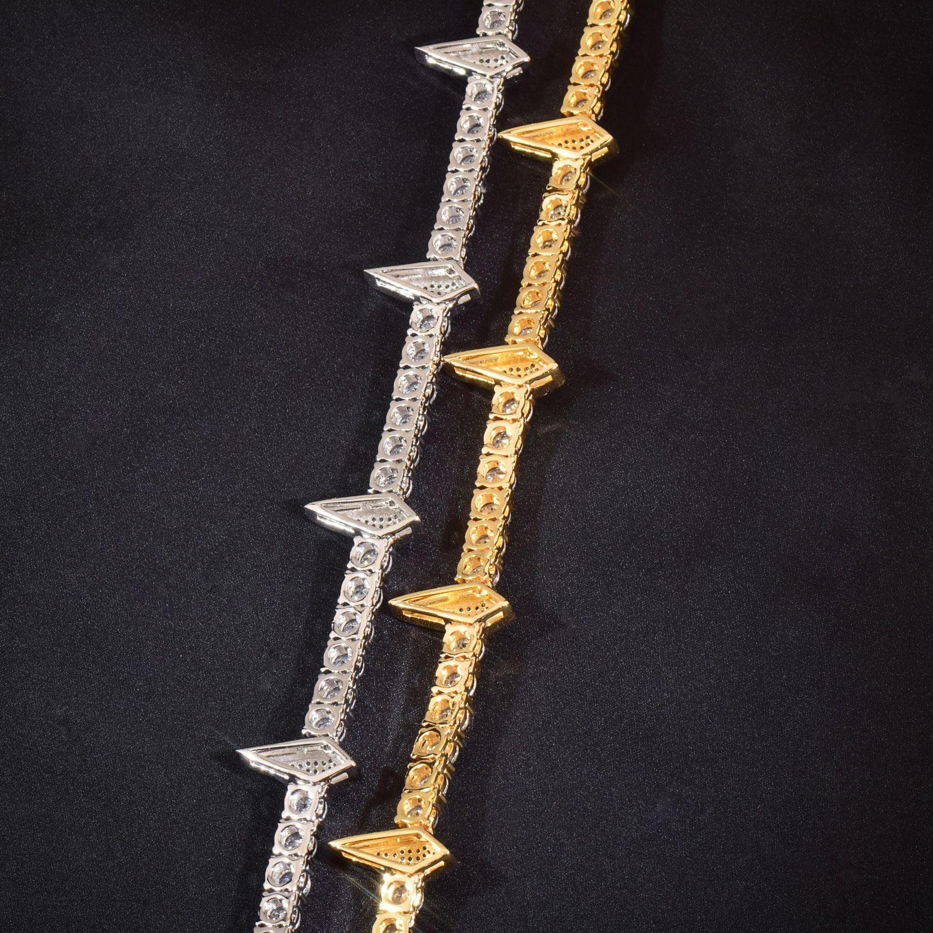 5mm Black Panther Style Chain Necklace with Zircon | Trendy Hip Hop Jewelry for Men | Caratix Jewelry - CaratixJewelry