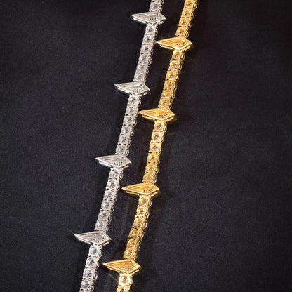 5mm Black Panther Style Chain Necklace with Zircon | Trendy Hip Hop Jewelry for Men | Caratix Jewelry - CaratixJewelry