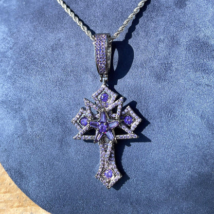 Men's Opium Style Gothic Necklace | Y2K Punk Grunge Jewelry | Caratix - CaratixJewelry