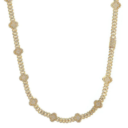 Custom 6mm Cuban Link Iced Out Chain for Rapper | Caratix Jewelry - CaratixJewelry