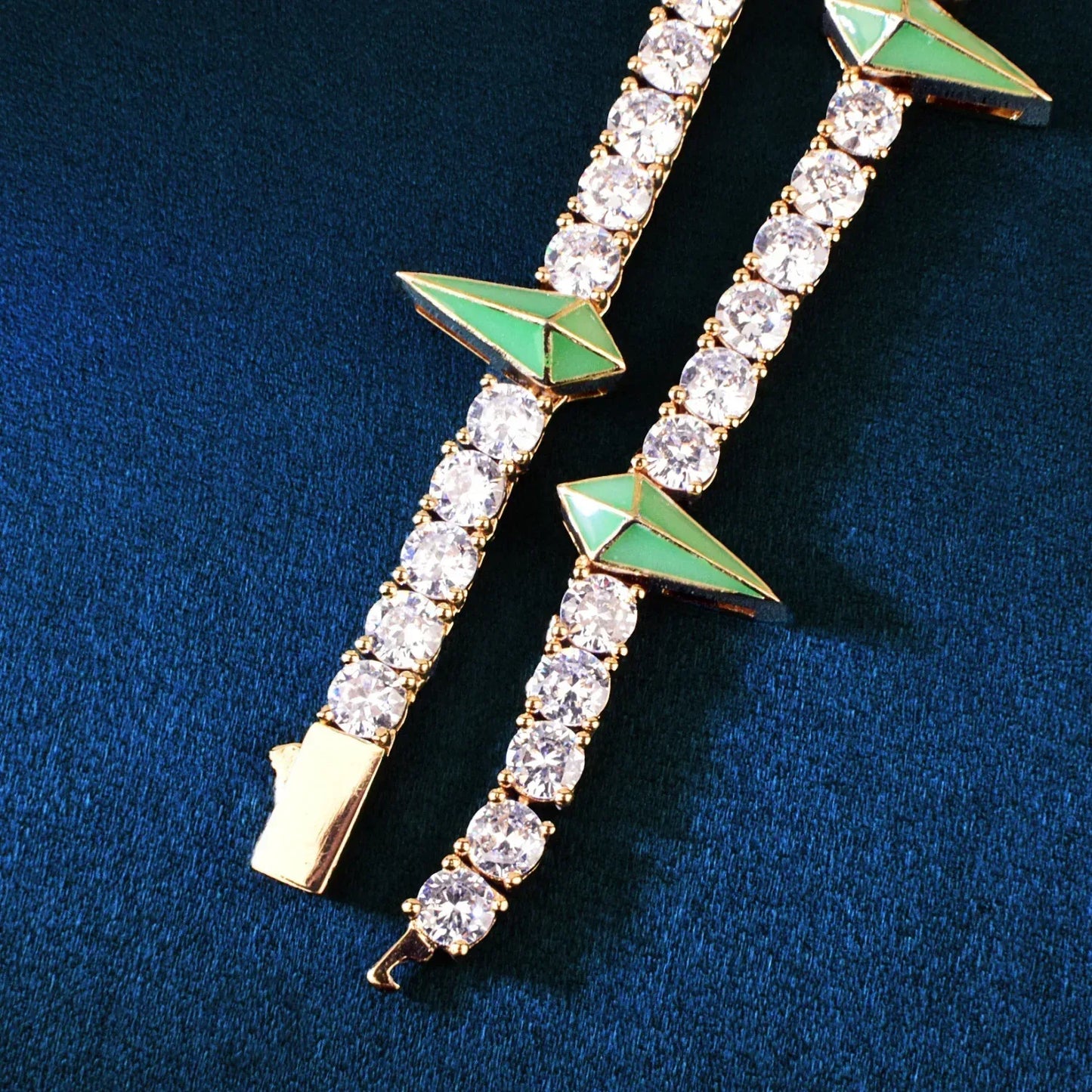 5mm Black Panther Style Chain Necklace with Zircon | Trendy Hip Hop Jewelry for Men | Caratix Jewelry - CaratixJewelry