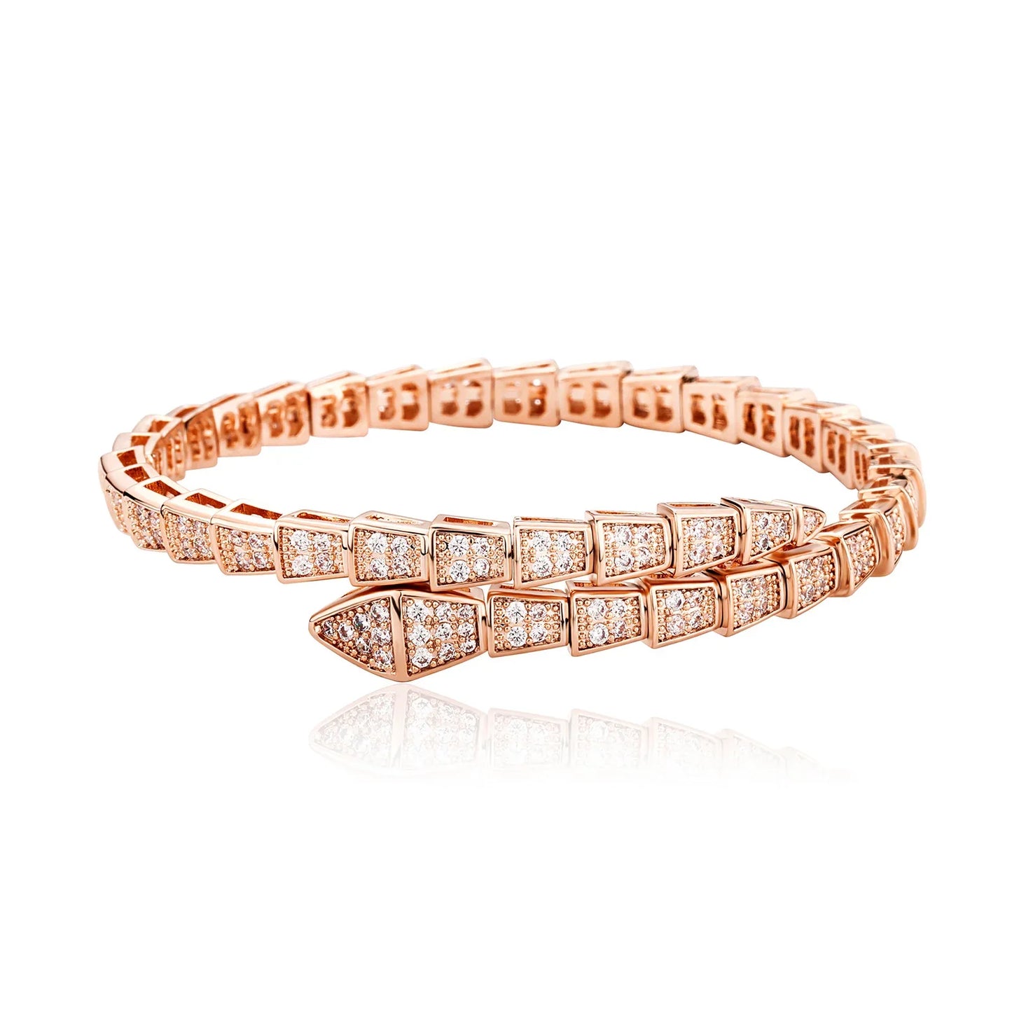 Mechanical Bone Joint Bracelet & Ring Set | Iced Out Skeleton Bling | Caratix