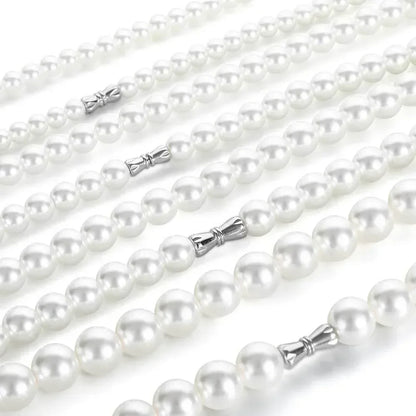 Simple Pearl Necklace for Women | High-End Hip Hop Jewelry | Caratix Jewelry - CaratixJewelry