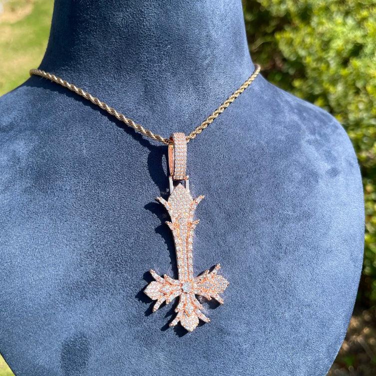 Men's Hip Hop Streetwear Necklace |14K Gold Finish Silver/Copper Jewelry - CaratixJewelry