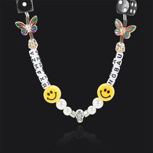 8mm Stainless Steel Cuban Chain Pearl Cross Necklace for Men | Caratix Jewelry - CaratixJewelry