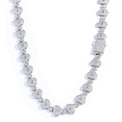 15mm Moissanite Money Bag Cuban Link Chain for Men – S925 Sterling Silver Custom Luxury Hip Hop Necklace - CaratixJewelry
