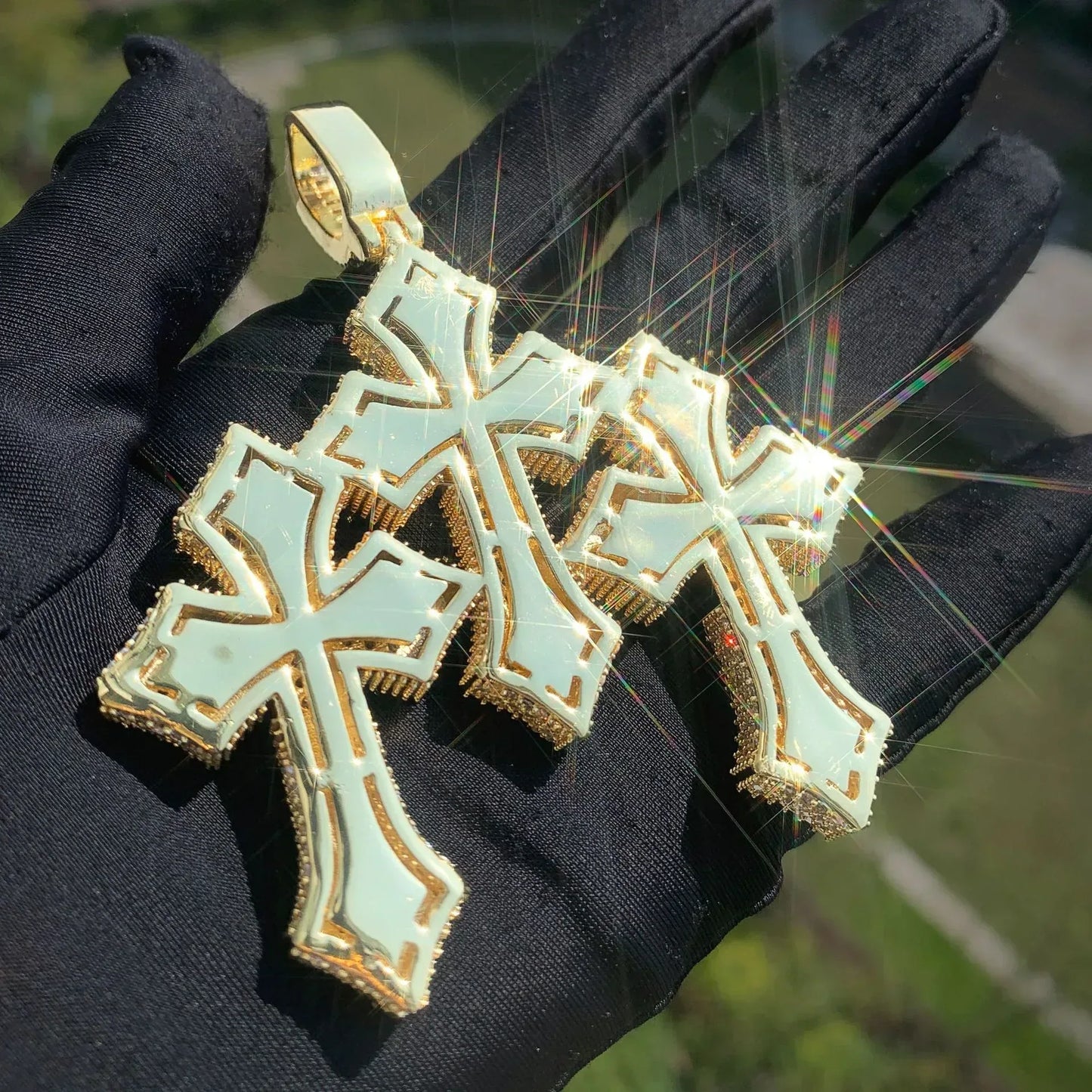 Pendant Necklace | Iced Out Hip Hop Men’s Streetwear Jewelry - CaratixJewelry
