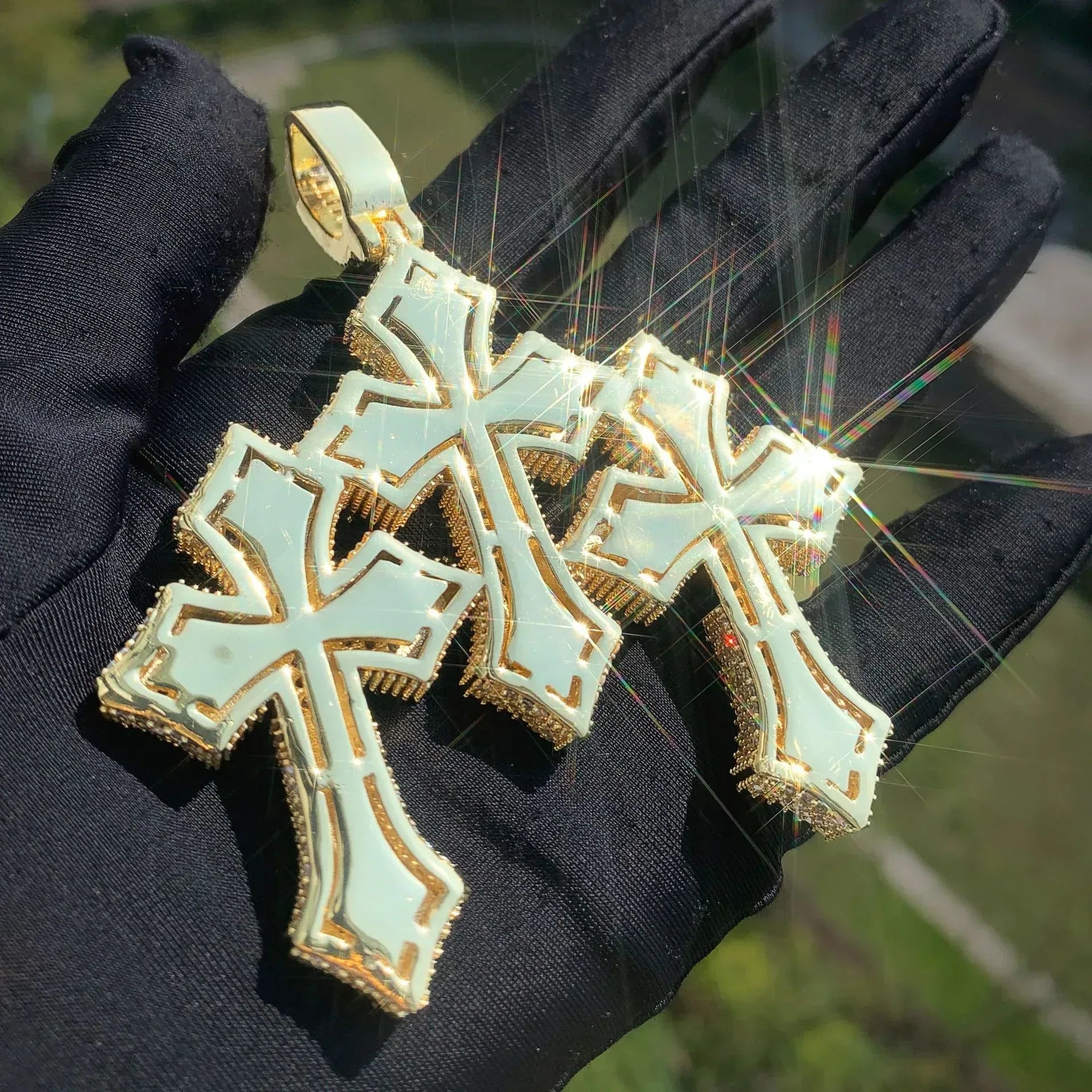 Pendant Necklace | Iced Out Hip Hop Men’s Streetwear Jewelry - CaratixJewelry