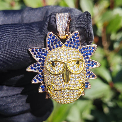 Anime Cartoon Pendant Necklace | Hip Hop Streetwear Trendy Unisex Jewelry - CaratixJewelry