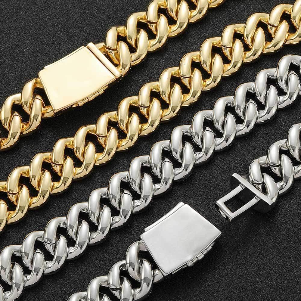 Custom Baguette Mixed-Cut Cuban Bracelet | Miami Clasp - CaratixJewelry