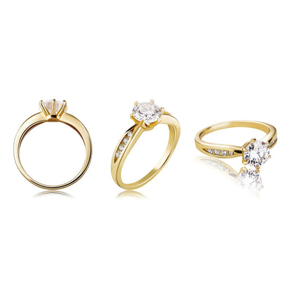 D Color VVS1 Moissanite Ring | S925 Silver Platinum Plated | Caratix