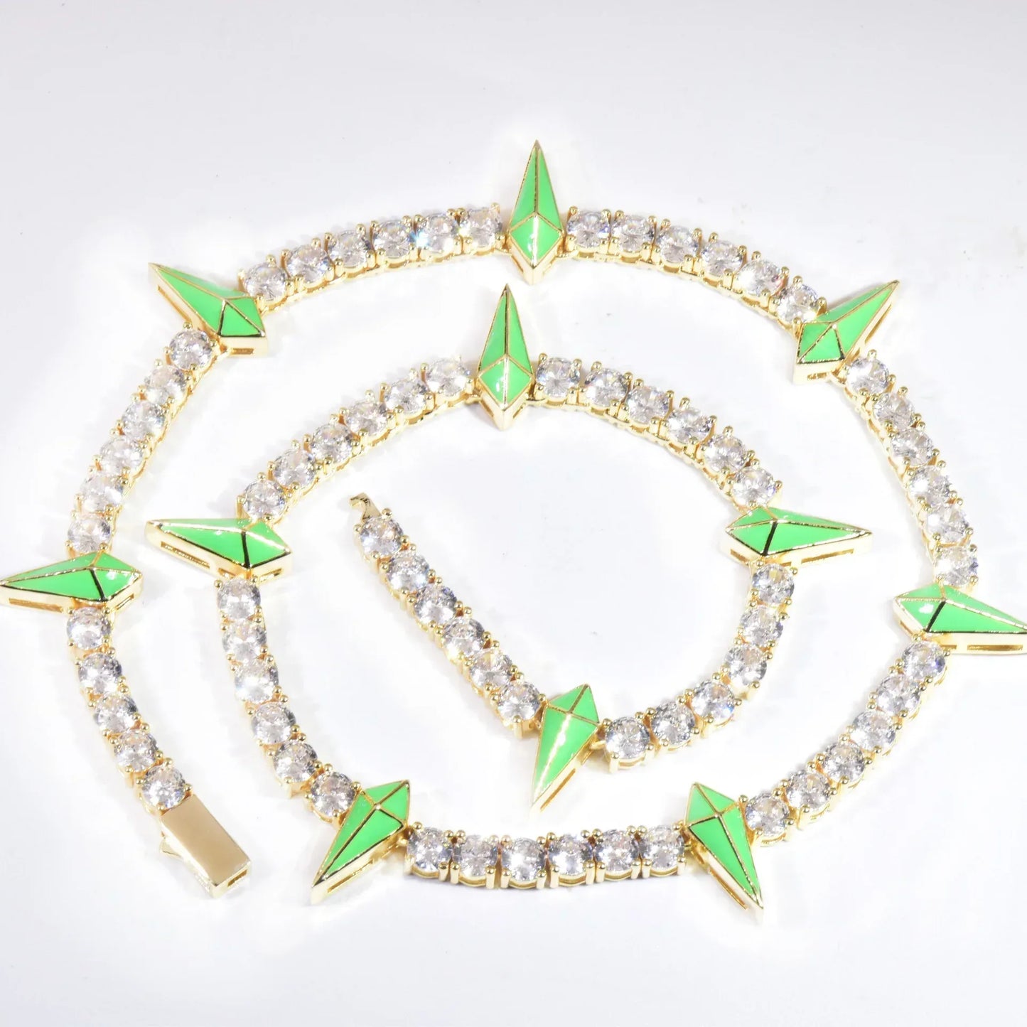 5mm Black Panther Style Chain Necklace with Zircon | Trendy Hip Hop Jewelry for Men | Caratix Jewelry - CaratixJewelry