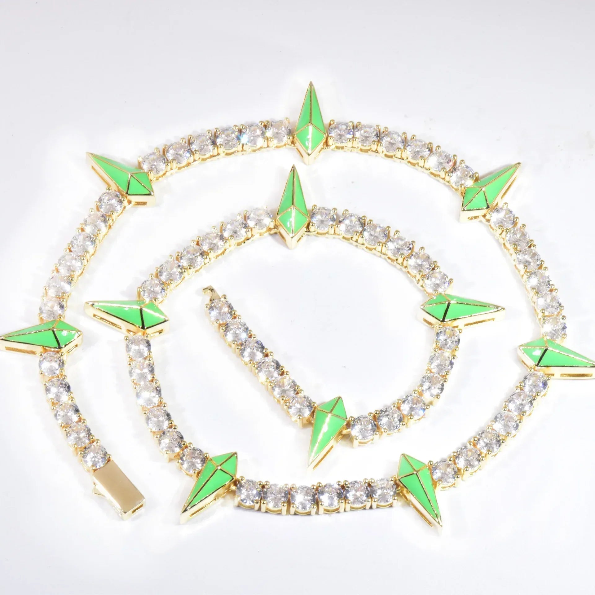 5mm Black Panther Style Chain Necklace with Zircon | Trendy Hip Hop Jewelry for Men | Caratix Jewelry - CaratixJewelry