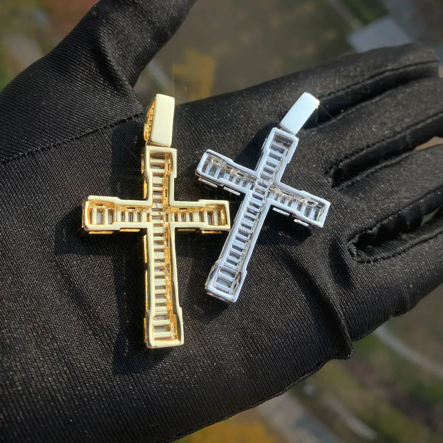 Iced Out Pendant Necklace – Hip Hop Punk CZ - CaratixJewelry