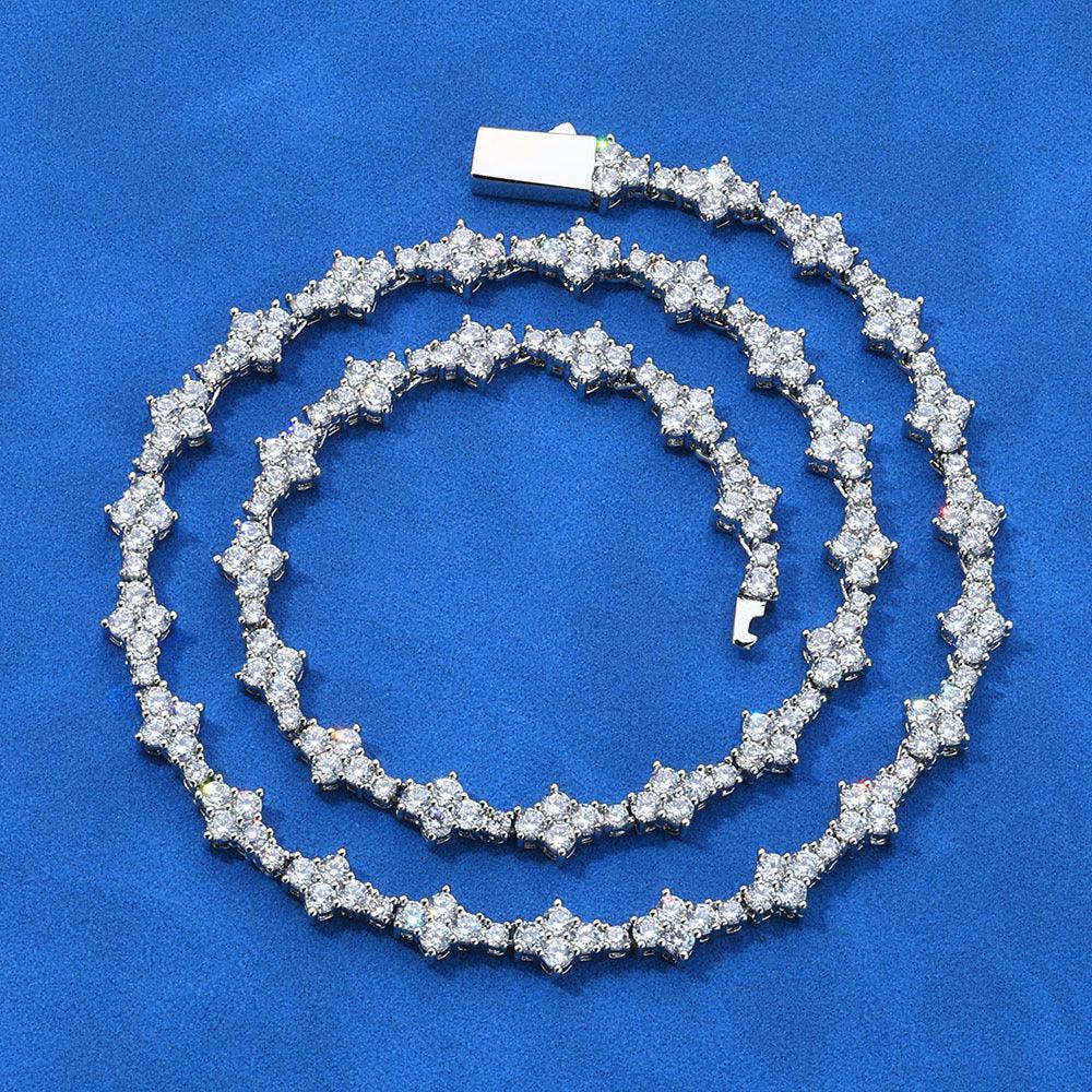 6.5mm Zircon Tennis Chain Necklace Hip Hop Jewelry for Men & Women | Caratix Jewelry - CaratixJewelry