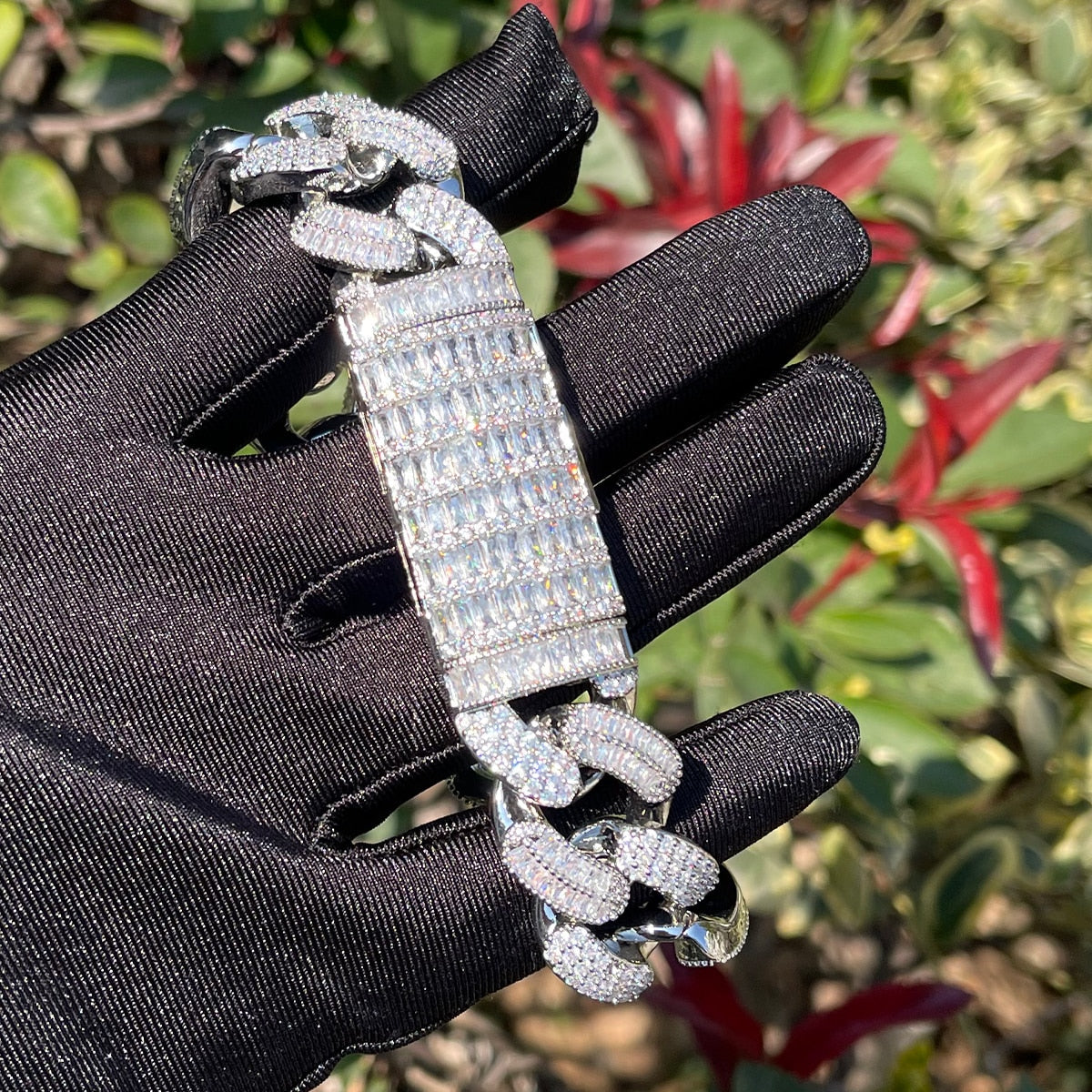 15MM Ultra VVS Iced Out Diamond Bracelet – Luxury Hip Hop Jewelry for Men & Women