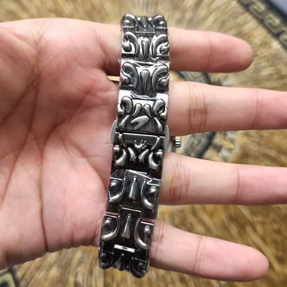 Classic Claw Alabaster Men's Watch | Luxury Calendar Quartz Wristwatch | 2026 Iced Out Watch Style | Male Clock Gifts | Relogio Masculino | Caratix - CaratixJewelry