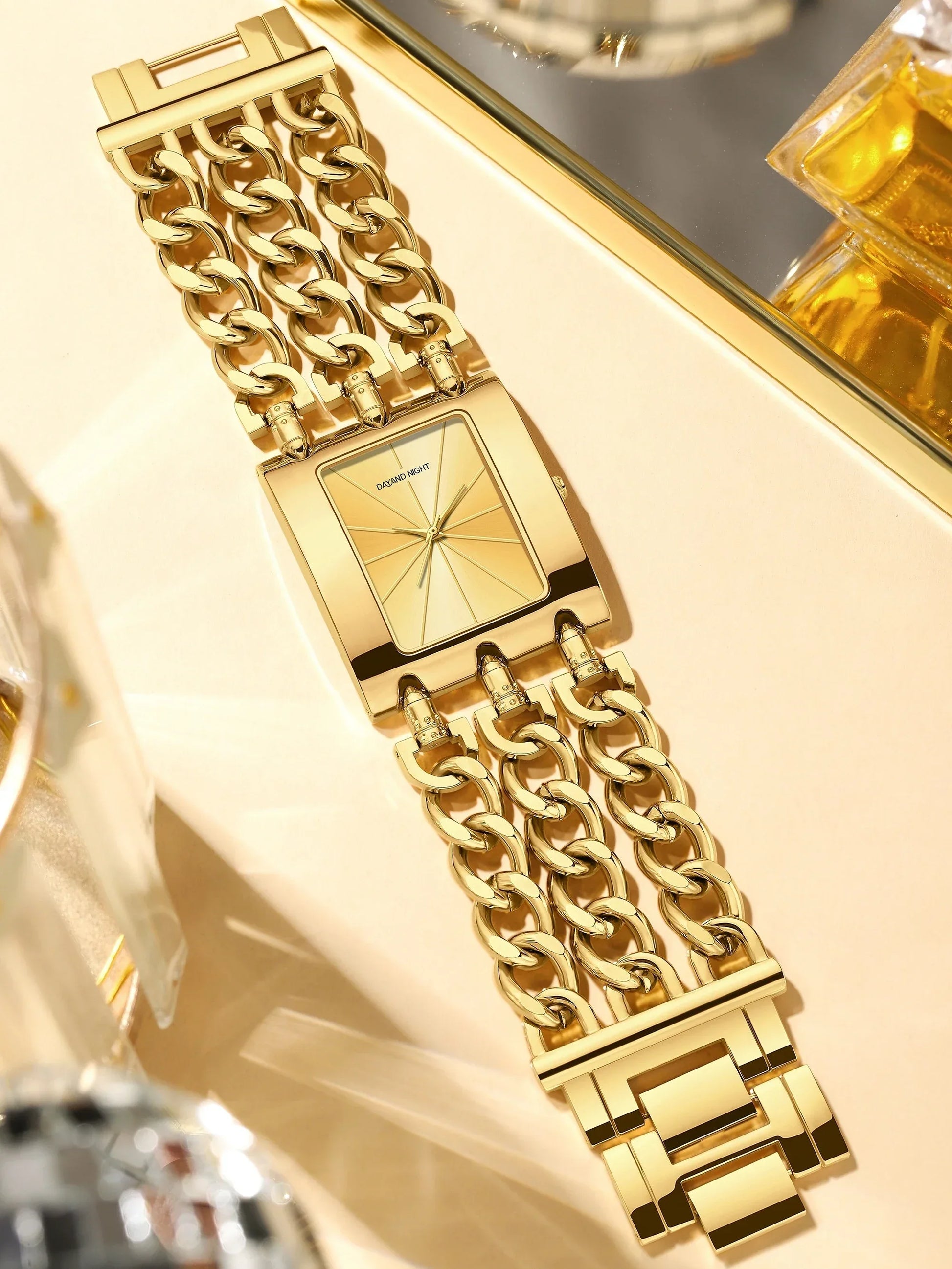 2026 Christmas Bestseller | Luxurious Ladies' Bracelet Watch | Iced Out Watch European & American Fashion | Quartz Holiday Gift | Caratix - CaratixJewelry