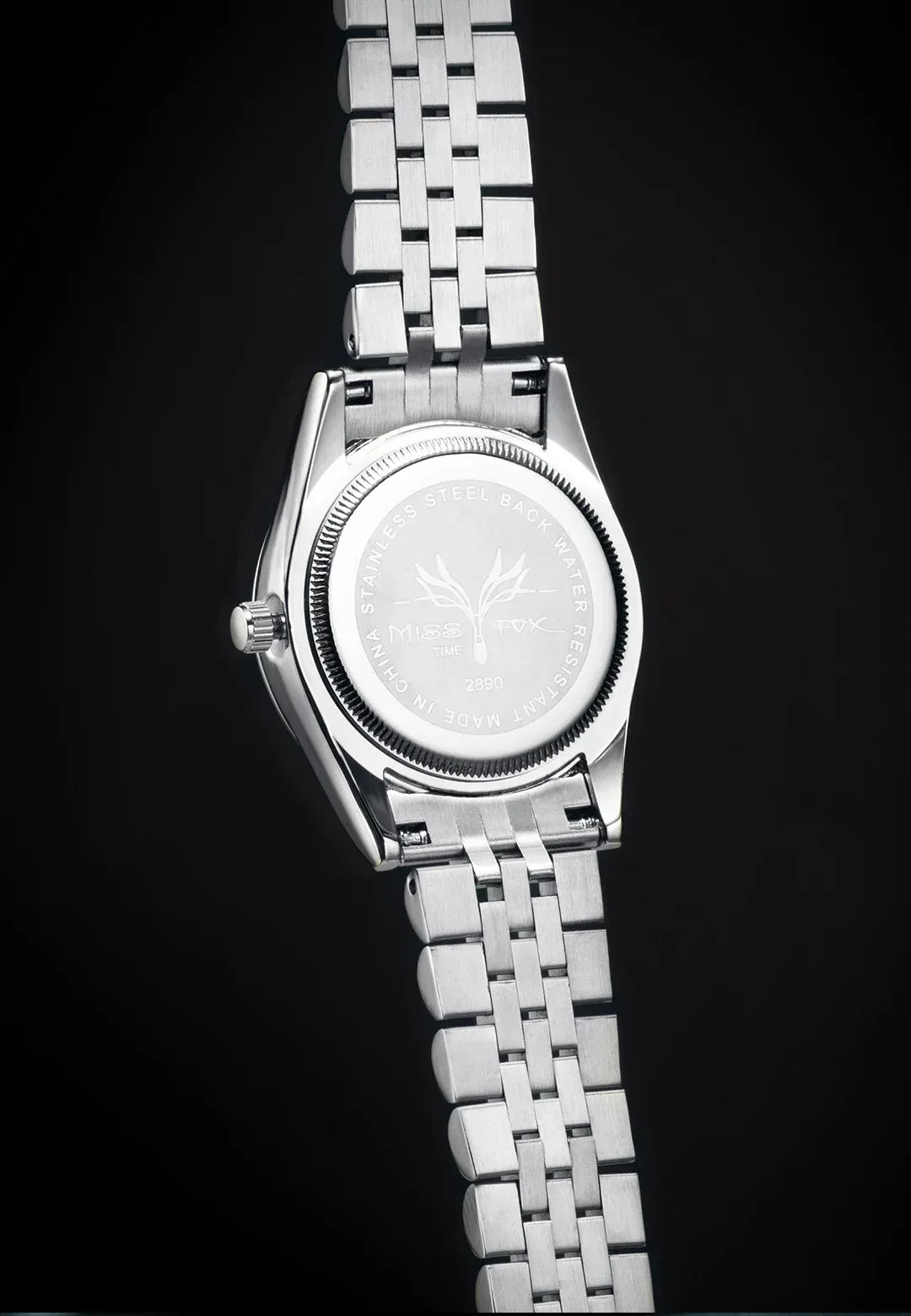 Luxury Women's Stainless Steel Watch | Japan Movement Ladies Quartz Wristwatch | Waterproof Calendar Iced Out Watch | Reloj Mujer | Caratix - CaratixJewelry