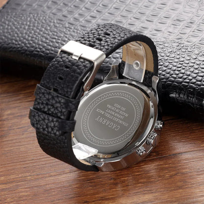 Classic Gold Men's Watch Top Brand Luxury | Large Dial Steel Band Quartz Wristwatch | 2026 Iced Out Watch Style | Relogio Masculino | Caratix - CaratixJewelry