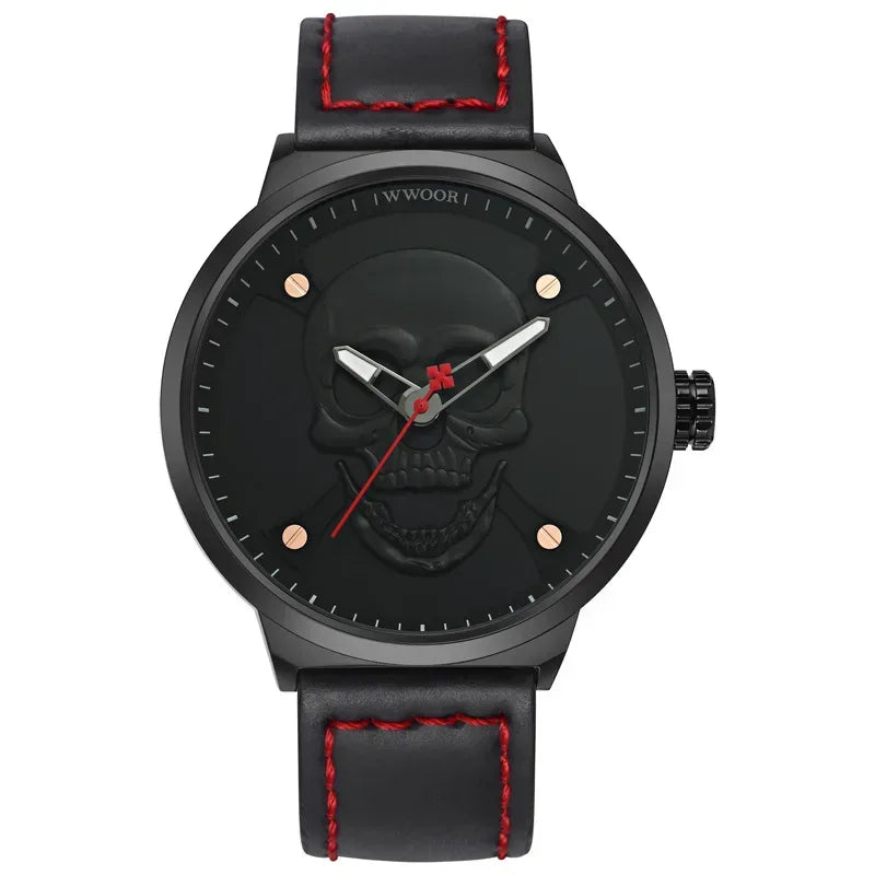 Luxury Skull Watch for Men | Creative Stainless Steel Sports Watch | Top Brand Waterproof Quartz Wristwatch | Iced Out Watch 2026 | Male Fashion Clock | Caratix - CaratixJewelry